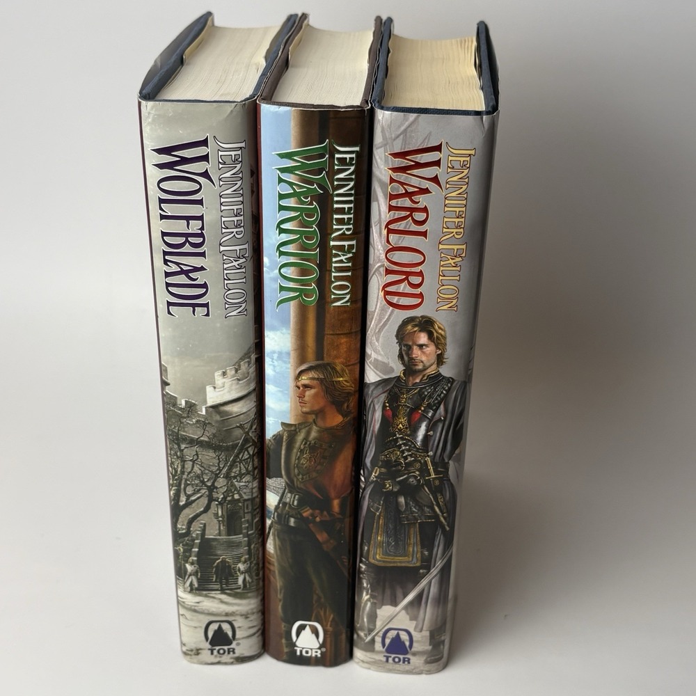 The Wolfblade Trilogy Series Set by Jennifer Fallon Hardcover 1st Edition Books
